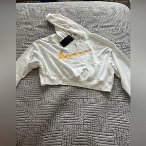Nike cropped sweatshirt